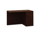 HON® wholesale. HON® 10500 Series L Workstation Return, Full-height Right Ped, 48w X 24d, Mahogany. HSD Wholesale: Janitorial Supplies, Breakroom Supplies, Office Supplies.