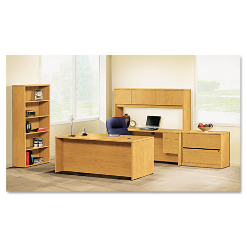 HON® wholesale. HON® 10500 Series Double Pedestal Desk, 72" X 36" X 29.5", Harvest. HSD Wholesale: Janitorial Supplies, Breakroom Supplies, Office Supplies.