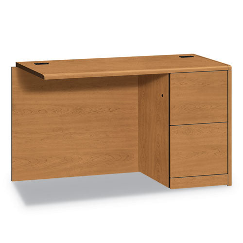 HON® wholesale. HON® 10700 Series Full Right Pedestal Return, 48w X 24d X 29 1-2h, Harvest. HSD Wholesale: Janitorial Supplies, Breakroom Supplies, Office Supplies.