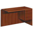 HON® wholesale. HON® 10700 "l" Workstation Return, Right 3-4 Pedestal, 48w X 24d X 29 1-2h, Cognac. HSD Wholesale: Janitorial Supplies, Breakroom Supplies, Office Supplies.