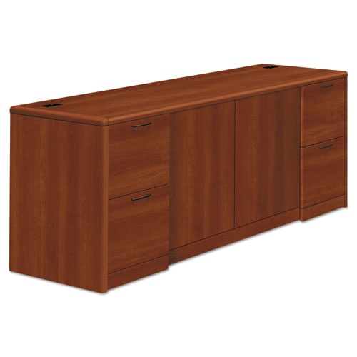 HON® wholesale. HON® 10700 Series Credenza W-doors, 72w X 24d X 29.5h, Cognac. HSD Wholesale: Janitorial Supplies, Breakroom Supplies, Office Supplies.