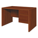 HON® wholesale. HON® 10700 Series Single Pedestal Desk With Three-quarter Height Right Pedestal, 48" X 30" X 29.5", Cognac. HSD Wholesale: Janitorial Supplies, Breakroom Supplies, Office Supplies.
