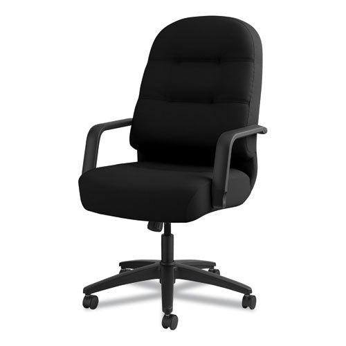 HON® wholesale. HON® Pillow-soft 2090 Series Executive High-back Swivel-tilt Chair, Supports Up To 300 Lbs., Black Seat-black Back, Black Base. HSD Wholesale: Janitorial Supplies, Breakroom Supplies, Office Supplies.