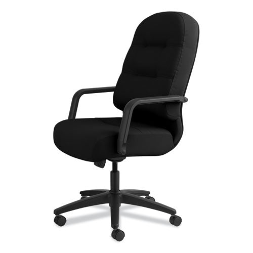 HON® wholesale. HON® Pillow-soft 2090 Series Executive High-back Swivel-tilt Chair, Supports Up To 300 Lbs., Black Seat-black Back, Black Base. HSD Wholesale: Janitorial Supplies, Breakroom Supplies, Office Supplies.