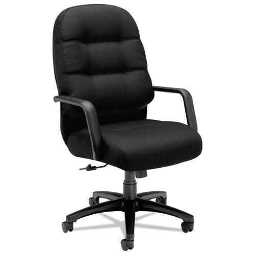 HON® wholesale. HON® Pillow-soft 2090 Series Executive High-back Swivel-tilt Chair, Supports Up To 300 Lbs., Black Seat-black Back, Black Base. HSD Wholesale: Janitorial Supplies, Breakroom Supplies, Office Supplies.