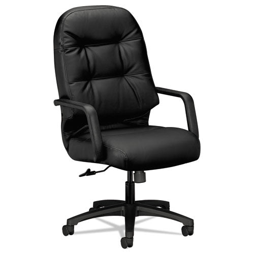 HON® wholesale. HON® Pillow-soft 2090 Series Executive High-back Swivel-tilt Chair, Supports Up To 300 Lbs., Black Seat-black Back, Black Base. HSD Wholesale: Janitorial Supplies, Breakroom Supplies, Office Supplies.