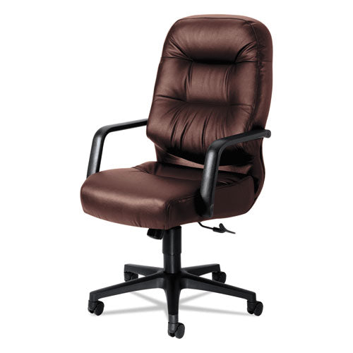 HON® wholesale. HON® Pillow-soft 2090 Series Executive High-back Swivel-tilt Chair, Supports Up To 300 Lbs., Burgundy Seat-back, Black Base. HSD Wholesale: Janitorial Supplies, Breakroom Supplies, Office Supplies.