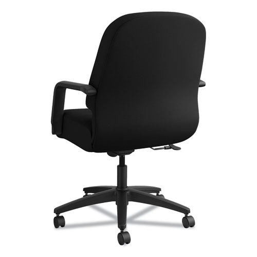 HON® wholesale. HON® Pillow-soft 2090 Series Managerial Mid-back Swivel-tilt Chair, Supports Up To 300 Lbs., Black Seat-black Back, Black Base. HSD Wholesale: Janitorial Supplies, Breakroom Supplies, Office Supplies.