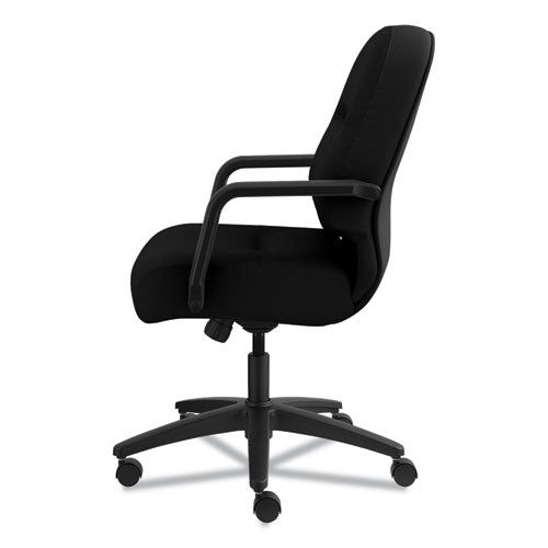 HON® wholesale. HON® Pillow-soft 2090 Series Managerial Mid-back Swivel-tilt Chair, Supports Up To 300 Lbs., Black Seat-black Back, Black Base. HSD Wholesale: Janitorial Supplies, Breakroom Supplies, Office Supplies.