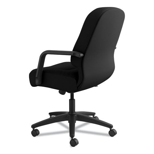 HON® wholesale. HON® Pillow-soft 2090 Series Managerial Mid-back Swivel-tilt Chair, Supports Up To 300 Lbs., Black Seat-black Back, Black Base. HSD Wholesale: Janitorial Supplies, Breakroom Supplies, Office Supplies.