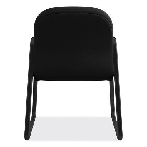 HON® wholesale. HON® Pillow-soft 2090 Series Guest Arm Chair, 23.25" X 28" X 36", Black Seat-black Back, Black Base. HSD Wholesale: Janitorial Supplies, Breakroom Supplies, Office Supplies.