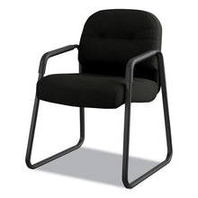 Load image into Gallery viewer, HON® wholesale. HON® Pillow-soft 2090 Series Guest Arm Chair, 31.25&quot; X 35.75&quot; X 36&quot;, Black Seat-black Back, Black Base. HSD Wholesale: Janitorial Supplies, Breakroom Supplies, Office Supplies.