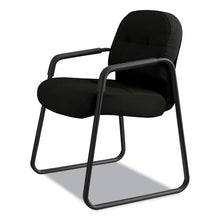 Load image into Gallery viewer, HON® wholesale. HON® Pillow-soft 2090 Series Guest Arm Chair, 31.25&quot; X 35.75&quot; X 36&quot;, Black Seat-black Back, Black Base. HSD Wholesale: Janitorial Supplies, Breakroom Supplies, Office Supplies.