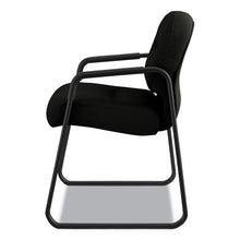 Load image into Gallery viewer, HON® wholesale. HON® Pillow-soft 2090 Series Guest Arm Chair, 31.25&quot; X 35.75&quot; X 36&quot;, Black Seat-black Back, Black Base. HSD Wholesale: Janitorial Supplies, Breakroom Supplies, Office Supplies.