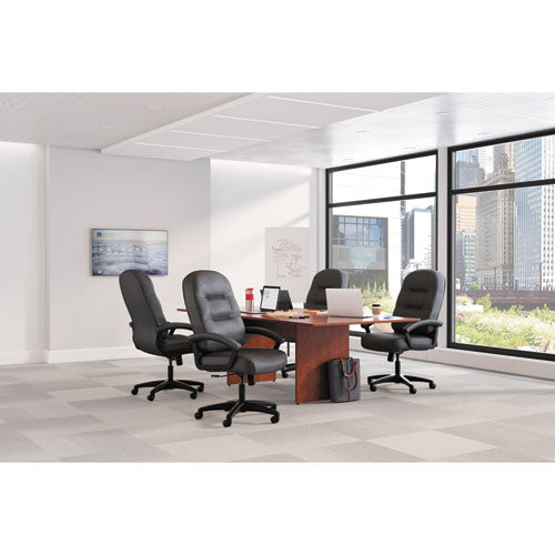 HON® wholesale. HON® Pillow-soft 2090 Series Executive High-back Swivel-tilt Chair, Supports Up To 250 Lbs., Black Seat-black Back, Black Base. HSD Wholesale: Janitorial Supplies, Breakroom Supplies, Office Supplies.