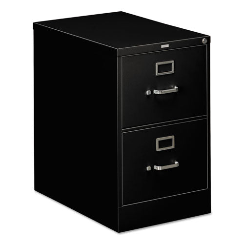 HON® wholesale. HON® 310 Series Two-drawer Full-suspension File, Legal, 18.25w X 26.5d X 29h, Black. HSD Wholesale: Janitorial Supplies, Breakroom Supplies, Office Supplies.