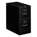 HON® wholesale. HON® 310 Series Two-drawer Full-suspension File, Letter, 15w X 26.5d X 29h, Black. HSD Wholesale: Janitorial Supplies, Breakroom Supplies, Office Supplies.