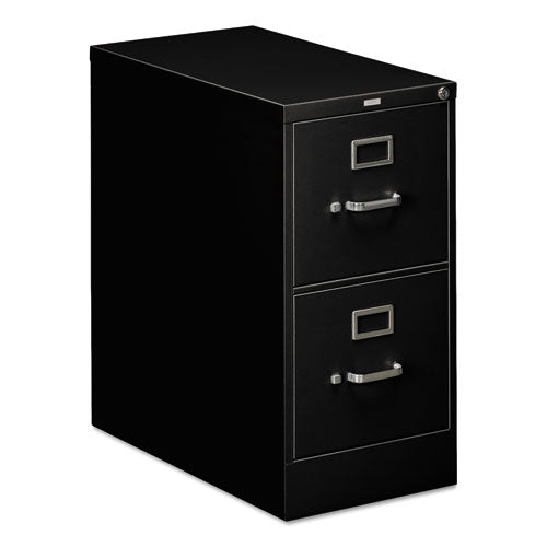 HON® wholesale. HON® 310 Series Two-drawer Full-suspension File, Letter, 15w X 26.5d X 29h, Black. HSD Wholesale: Janitorial Supplies, Breakroom Supplies, Office Supplies.