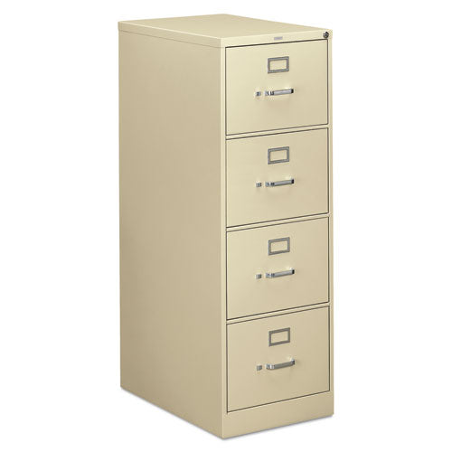 HON® wholesale. HON® 310 Series Four-drawer Full-suspension File, Legal, 18.25w X 26.5d X 52h, Putty. HSD Wholesale: Janitorial Supplies, Breakroom Supplies, Office Supplies.