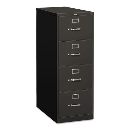 HON® wholesale. HON® 310 Series Four-drawer Full-suspension File, Legal, 18.25w X 26.5d X 52h, Charcoal. HSD Wholesale: Janitorial Supplies, Breakroom Supplies, Office Supplies.