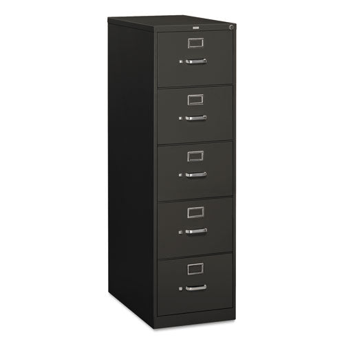 HON® wholesale. HON® 310 Series Five-drawer Full-suspension File, Legal, 18.25w X 26.5d X 60h, Charcoal. HSD Wholesale: Janitorial Supplies, Breakroom Supplies, Office Supplies.