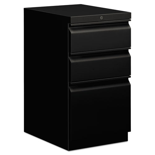 HON® wholesale. HON® Efficiencies Mobile Box-box-file Pedestal, 15w X 19.88d X 28h, Black. HSD Wholesale: Janitorial Supplies, Breakroom Supplies, Office Supplies.