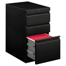 HON® wholesale. HON® Efficiencies Mobile Box-box-file Pedestal, 15w X 22.88d X 28h, Black. HSD Wholesale: Janitorial Supplies, Breakroom Supplies, Office Supplies.