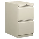 HON® wholesale. HON® Efficiencies Mobile File-file Pedestal, 15w X 22.88d X 28h, Light Gray. HSD Wholesale: Janitorial Supplies, Breakroom Supplies, Office Supplies.