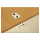 HON® wholesale. HON® 38000 Series Double Pedestal Desk, 72" X 36" X 29.5", Harvest-putty. HSD Wholesale: Janitorial Supplies, Breakroom Supplies, Office Supplies.