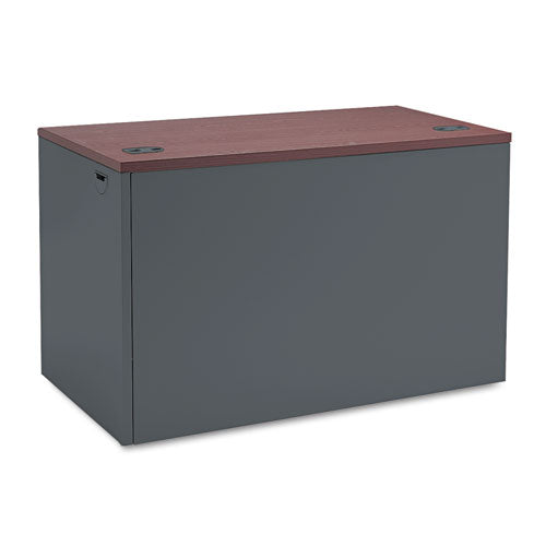 HON® wholesale. HON® 38000 Series Flush Return, Right, 48w X 24d X 29-1-2h, Mahogany-charcoal. HSD Wholesale: Janitorial Supplies, Breakroom Supplies, Office Supplies.