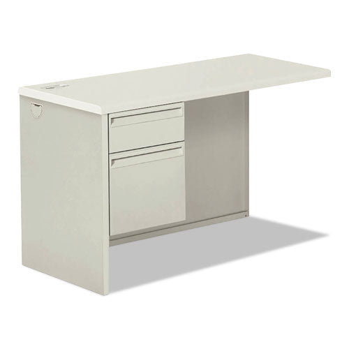 HON® wholesale. HON® 38000 Series Return Pedestal, Box-file, 26.38wx50.38dx31.38h, Left, Silver-lt Gy. HSD Wholesale: Janitorial Supplies, Breakroom Supplies, Office Supplies.