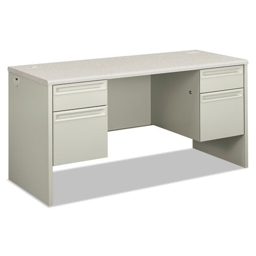 HON® wholesale. HON® 38000 Series Kneespace Credenza, 60w X 24d X 29.5h, Silver Mesh-light Gray. HSD Wholesale: Janitorial Supplies, Breakroom Supplies, Office Supplies.