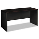 HON® wholesale. HON® 38000 Series Desk Shell, 60w X 24d X 29.5h, Mahogany-charcoal. HSD Wholesale: Janitorial Supplies, Breakroom Supplies, Office Supplies.