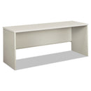 HON® wholesale. HON® 38000 Series Desk Shell, 72" X 24" X 30", Light Gray-silver. HSD Wholesale: Janitorial Supplies, Breakroom Supplies, Office Supplies.
