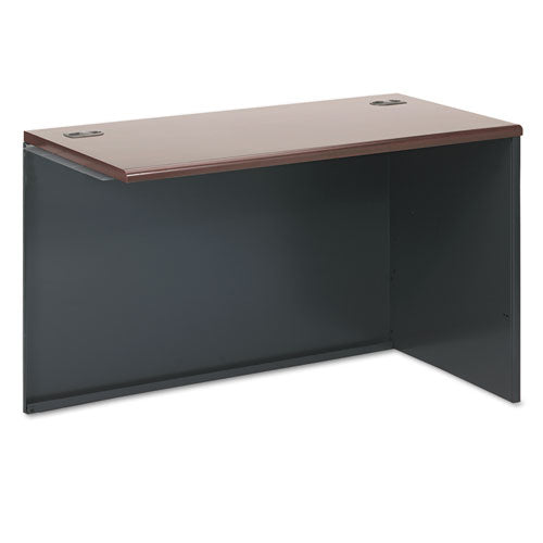 HON® wholesale. HON® 38000 Series Return Shell, Right, 48w X 24d X 29-1-2h, Mahogany-charcoal. HSD Wholesale: Janitorial Supplies, Breakroom Supplies, Office Supplies.