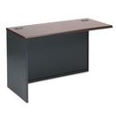 HON® wholesale. HON® 38000 Series Return Shell, Left, 48w X 24d X 29-1-2h, Mahogany-charcoal. HSD Wholesale: Janitorial Supplies, Breakroom Supplies, Office Supplies.