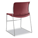 HON® wholesale. HON® Olson Stacker High Density Chair, Mulberry Seat-mulberry Back, Chrome Base, 4-carton. HSD Wholesale: Janitorial Supplies, Breakroom Supplies, Office Supplies.