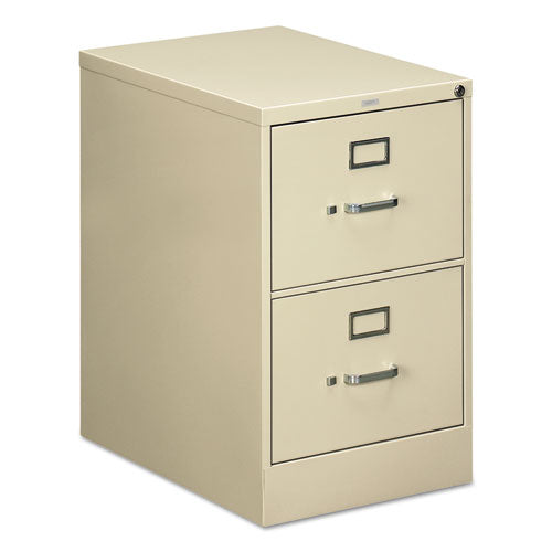 HON® wholesale. HON® 510 Series Two-drawer Full-suspension File, Legal, 18.25w X 25d X 29h, Putty. HSD Wholesale: Janitorial Supplies, Breakroom Supplies, Office Supplies.