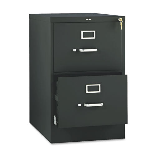 HON® wholesale. HON® 510 Series Two-drawer Full-suspension File, Legal, 18.25w X 25d X 29h, Black. HSD Wholesale: Janitorial Supplies, Breakroom Supplies, Office Supplies.