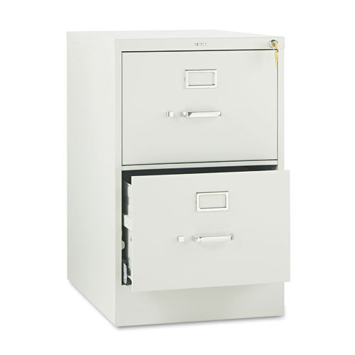 HON® wholesale. HON® 510 Series Two-drawer Full-suspension File, Legal, 18.25w X 25d X 29h, Light Gray. HSD Wholesale: Janitorial Supplies, Breakroom Supplies, Office Supplies.