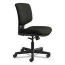 HON® wholesale. HON® Volt Series Leather Task Chair, Supports Up To 250 Lbs., Black Seat-black Back, Black Base. HSD Wholesale: Janitorial Supplies, Breakroom Supplies, Office Supplies.
