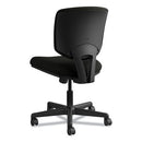HON® wholesale. HON® Volt Series Leather Task Chair, Supports Up To 250 Lbs., Black Seat-black Back, Black Base. HSD Wholesale: Janitorial Supplies, Breakroom Supplies, Office Supplies.