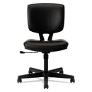 HON® wholesale. HON® Volt Series Leather Task Chair, Supports Up To 250 Lbs., Black Seat-black Back, Black Base. HSD Wholesale: Janitorial Supplies, Breakroom Supplies, Office Supplies.