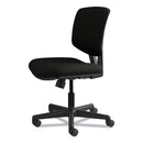 HON® wholesale. HON® Volt Series Leather Task Chair, Supports Up To 250 Lbs., Black Seat-black Back, Black Base. HSD Wholesale: Janitorial Supplies, Breakroom Supplies, Office Supplies.