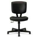 HON® wholesale. HON® Volt Series Leather Task Chair With Synchro-tilt, Supports Up To 250 Lbs., Black Seat-black Back, Black Base. HSD Wholesale: Janitorial Supplies, Breakroom Supplies, Office Supplies.