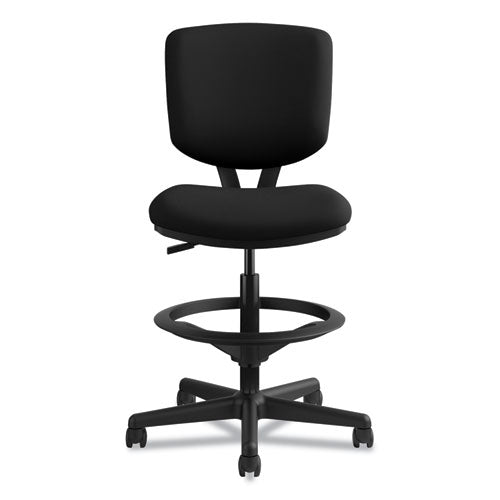 HON® wholesale. HON® Volt Series Adjustable Task Stool, 32.38" Seat Height, Supports Up To 275 Lbs., Black Seat-black Back, Black Base. HSD Wholesale: Janitorial Supplies, Breakroom Supplies, Office Supplies.