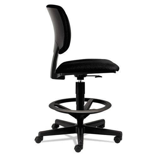 HON® wholesale. HON® Volt Series Adjustable Task Stool, 32.38" Seat Height, Supports Up To 275 Lbs., Black Seat-black Back, Black Base. HSD Wholesale: Janitorial Supplies, Breakroom Supplies, Office Supplies.