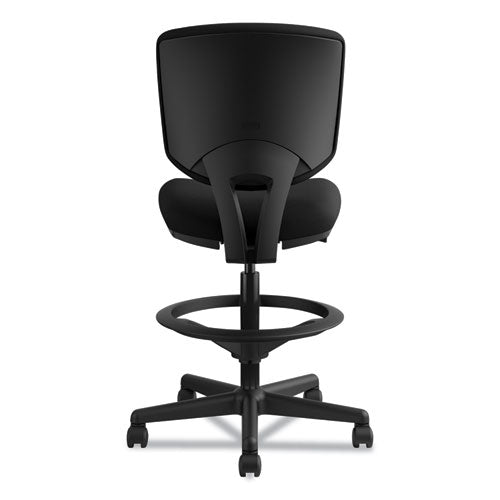 HON® wholesale. HON® Volt Series Adjustable Task Stool, 32.38" Seat Height, Supports Up To 275 Lbs., Black Seat-black Back, Black Base. HSD Wholesale: Janitorial Supplies, Breakroom Supplies, Office Supplies.