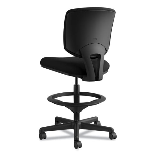 HON® wholesale. HON® Volt Series Adjustable Task Stool, 32.38" Seat Height, Supports Up To 275 Lbs., Black Seat-black Back, Black Base. HSD Wholesale: Janitorial Supplies, Breakroom Supplies, Office Supplies.