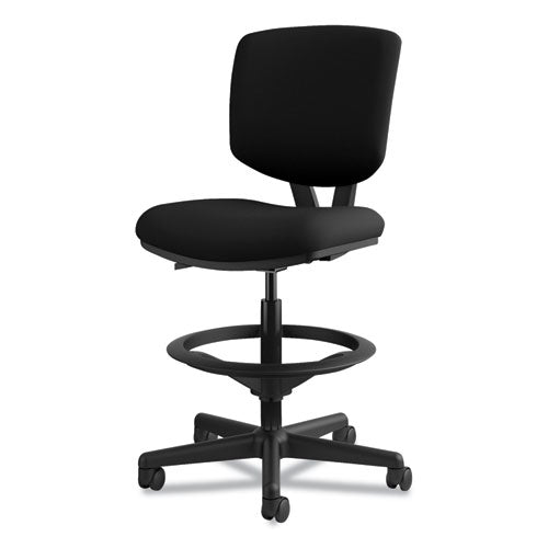 HON® wholesale. HON® Volt Series Adjustable Task Stool, 32.38" Seat Height, Supports Up To 275 Lbs., Black Seat-black Back, Black Base. HSD Wholesale: Janitorial Supplies, Breakroom Supplies, Office Supplies.